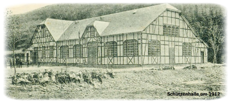 Schützenhalle um 1912
